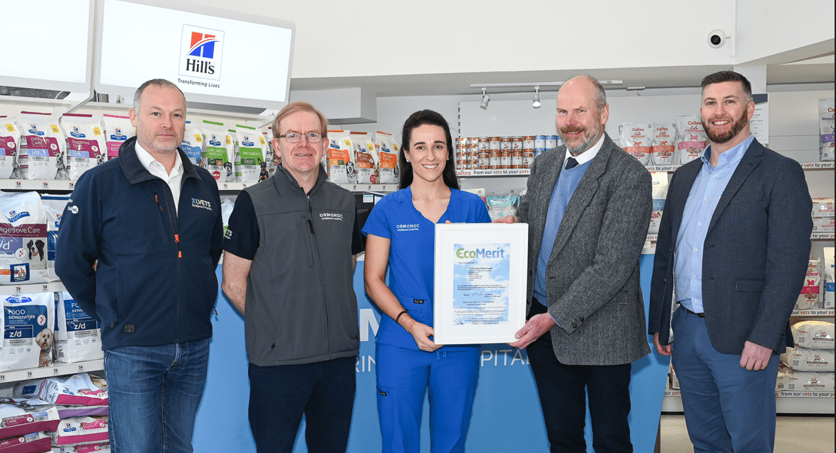 Ormonde Veterinary Hospital Awarded With an Ecomerit Company Certification